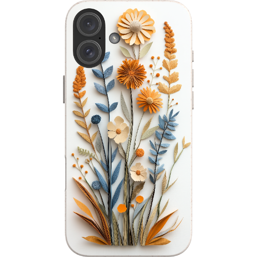 Paper Cut Boho Wildflowers Bio Case