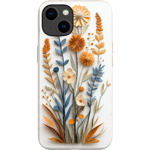 Paper Cut Boho Wildflowers Bio Case