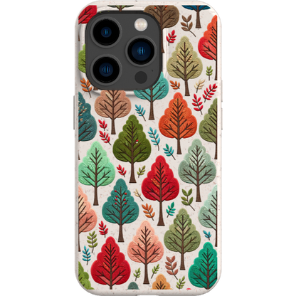 Festive Fall Trees Bio Case