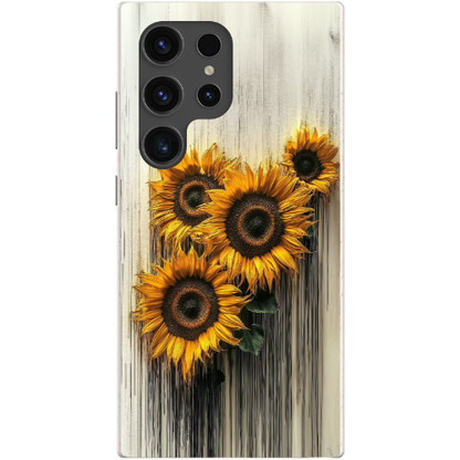Dripping Sunflowers Bio Case