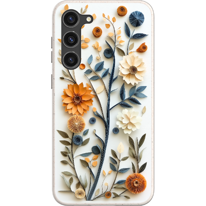Paper Cut Boho Floral Bio Case