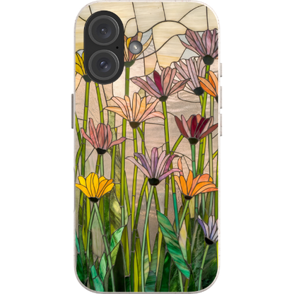 Floral Stained Glass Bio Case