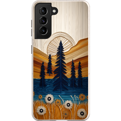 Folded Paper Mountain Bio Case