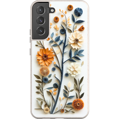 Paper Cut Boho Floral Bio Case