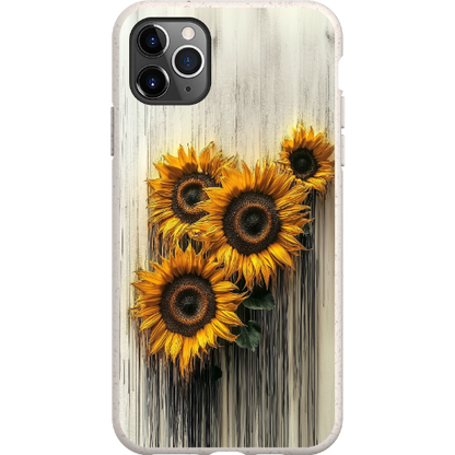 Dripping Sunflowers Bio Case