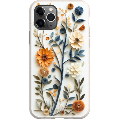 Paper Cut Boho Floral Bio Case
