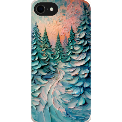 Impasto Winter Forest Bio Case