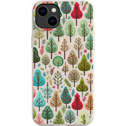 Small Festive Trees Bio Case