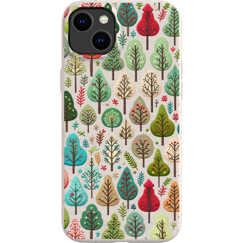 Small Festive Trees Bio Case