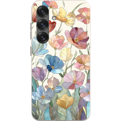 Stained Glass Flowers Bio Case
