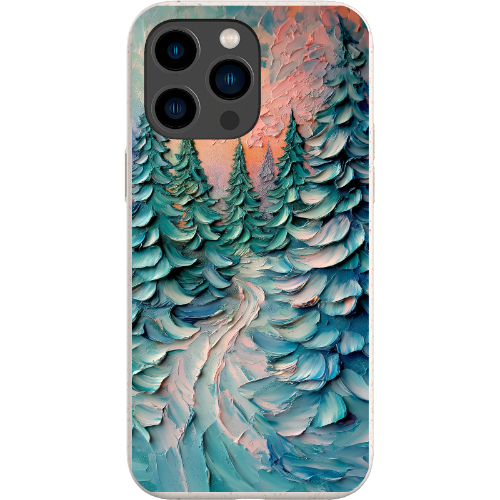 Impasto Winter Forest Bio Case