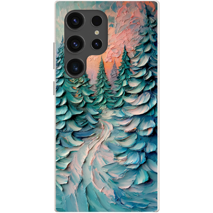 Impasto Winter Forest Bio Case
