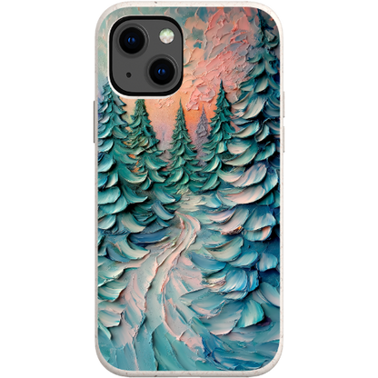 Impasto Winter Forest Bio Case