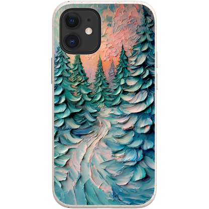 Impasto Winter Forest Bio Case