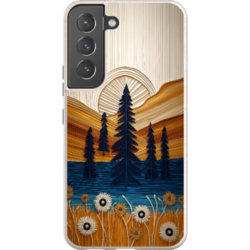 Folded Paper Mountain Bio Case