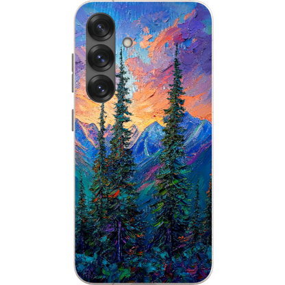 Painted Mountain Sunset Bio Case