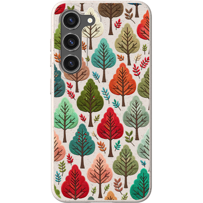 Festive Fall Trees Bio Case