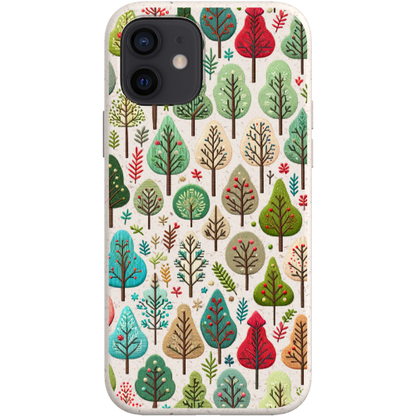 Small Festive Trees Bio Case