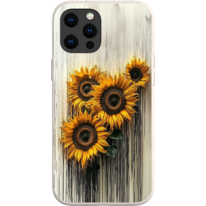 Dripping Sunflowers Bio Case