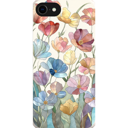 Stained Glass Flowers Bio Case