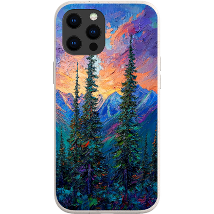 Painted Mountain Sunset Bio Case
