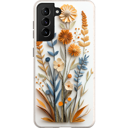 Paper Cut Boho Wildflowers Bio Case