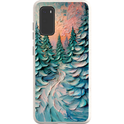 Impasto Winter Forest Bio Case