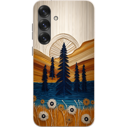 Folded Paper Mountain Bio Case