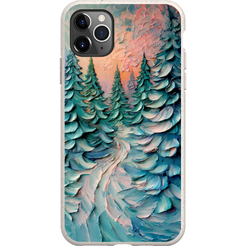 Impasto Winter Forest Bio Case