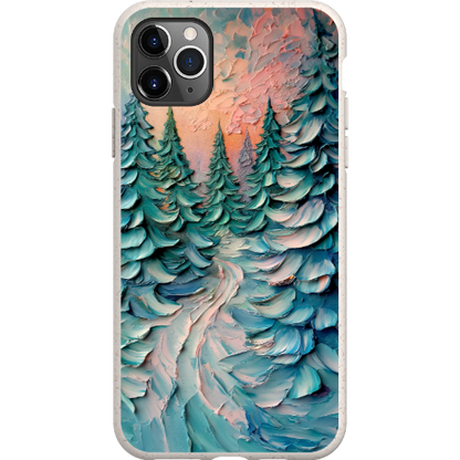 Impasto Winter Forest Bio Case