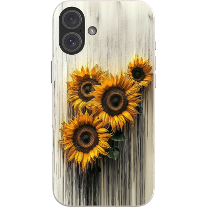 Dripping Sunflowers Bio Case