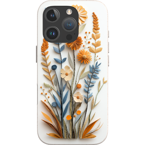 Paper Cut Boho Wildflowers Bio Case