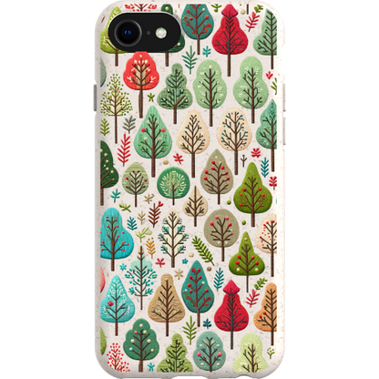 Small Festive Trees Bio Case
