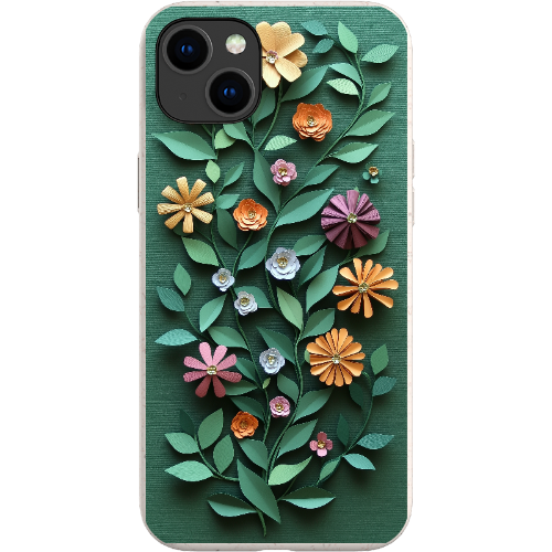 Paper Cut Colorful Floral Bio Case