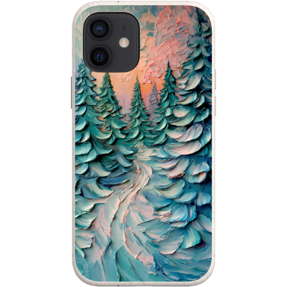 Impasto Winter Forest Bio Case