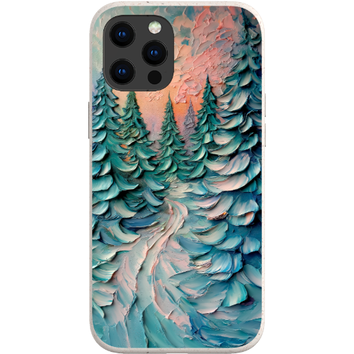 Impasto Winter Forest Bio Case