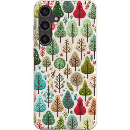 Small Festive Trees Bio Case