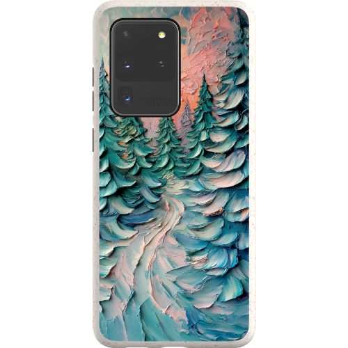 Impasto Winter Forest Bio Case