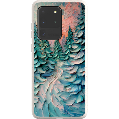 Impasto Winter Forest Bio Case