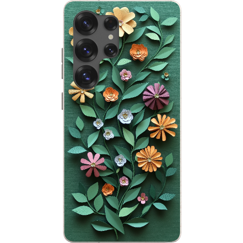 Paper Cut Colorful Floral Bio Case