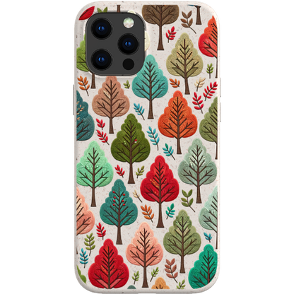 Festive Fall Trees Bio Case