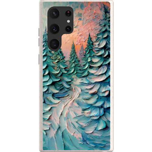 Impasto Winter Forest Bio Case