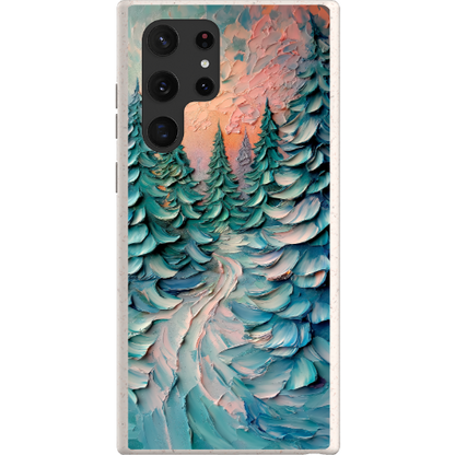 Impasto Winter Forest Bio Case
