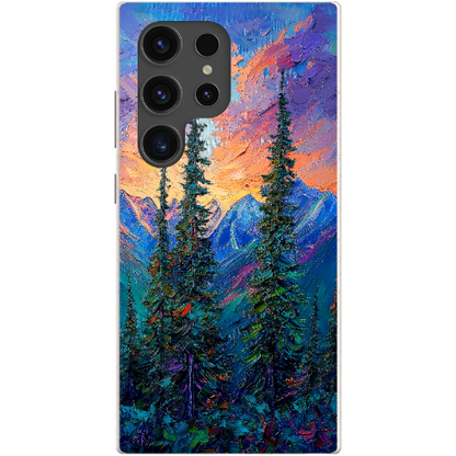 Painted Mountain Sunset Bio Case