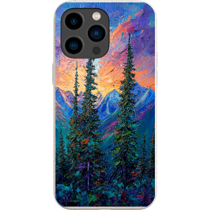 Painted Mountain Sunset Bio Case