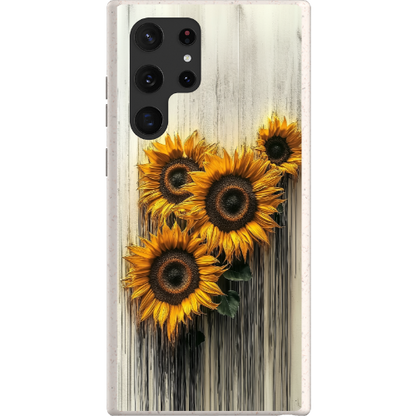 Dripping Sunflowers Bio Case