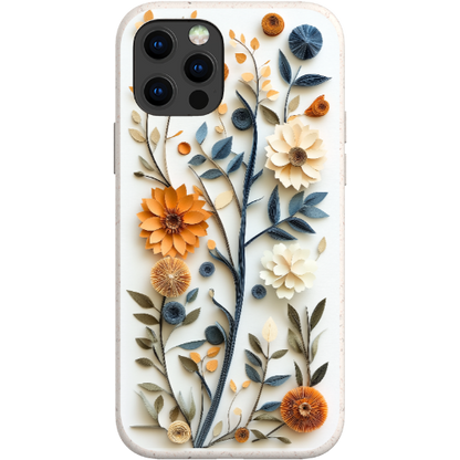 Paper Cut Boho Floral Bio Case