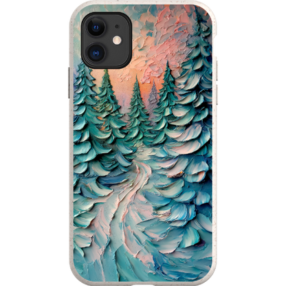 Impasto Winter Forest Bio Case