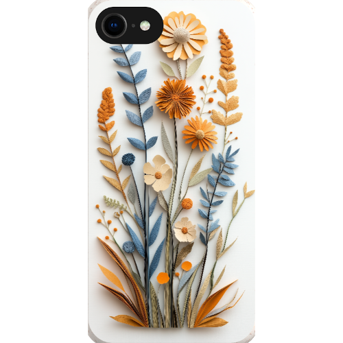 Paper Cut Boho Wildflowers Bio Case