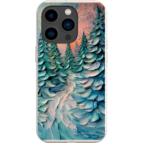 Impasto Winter Forest Bio Case